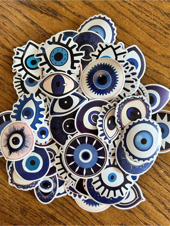 Other - Evil Eye Hamsa Sticker Pack 15 Random Stickers